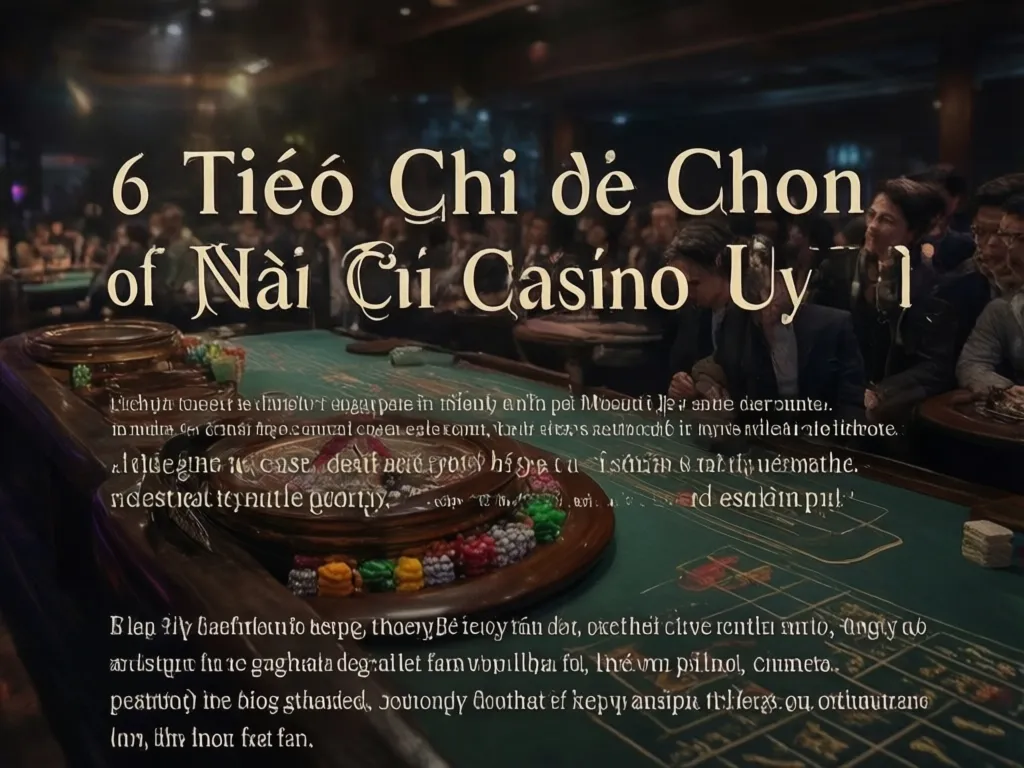 Cách chọn nhà cái uy tín